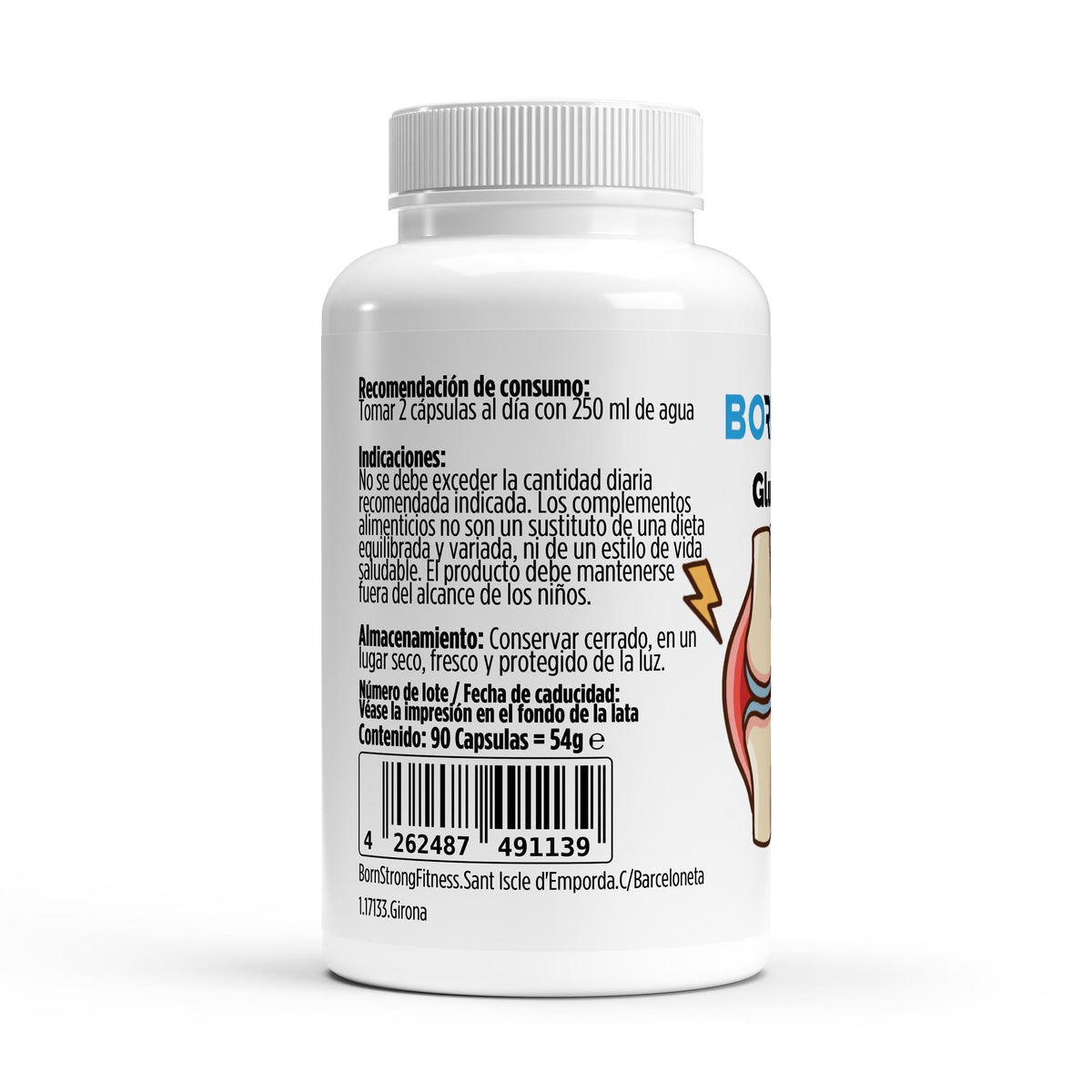 Glucosamina Sulfato 2KCl 500mg – 90 Cápsulas