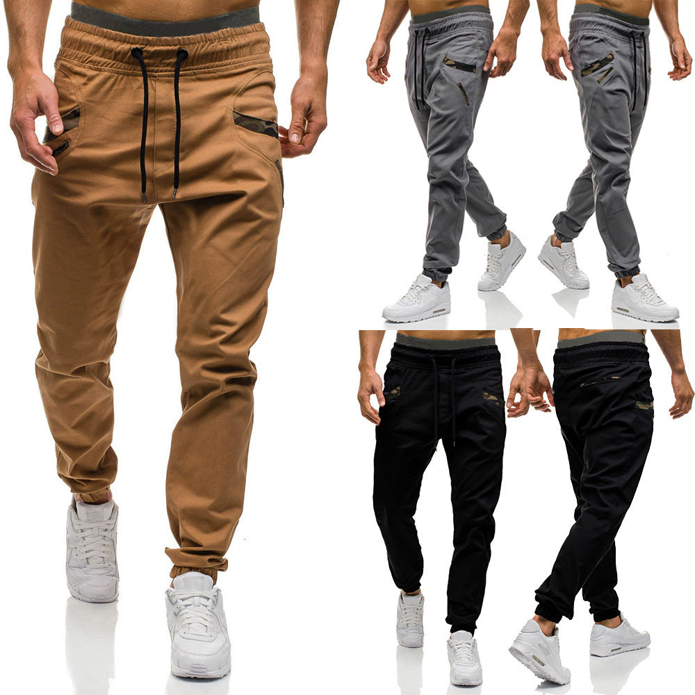 Pantalón jogger largo para hombre, deportivo y de estilo casual