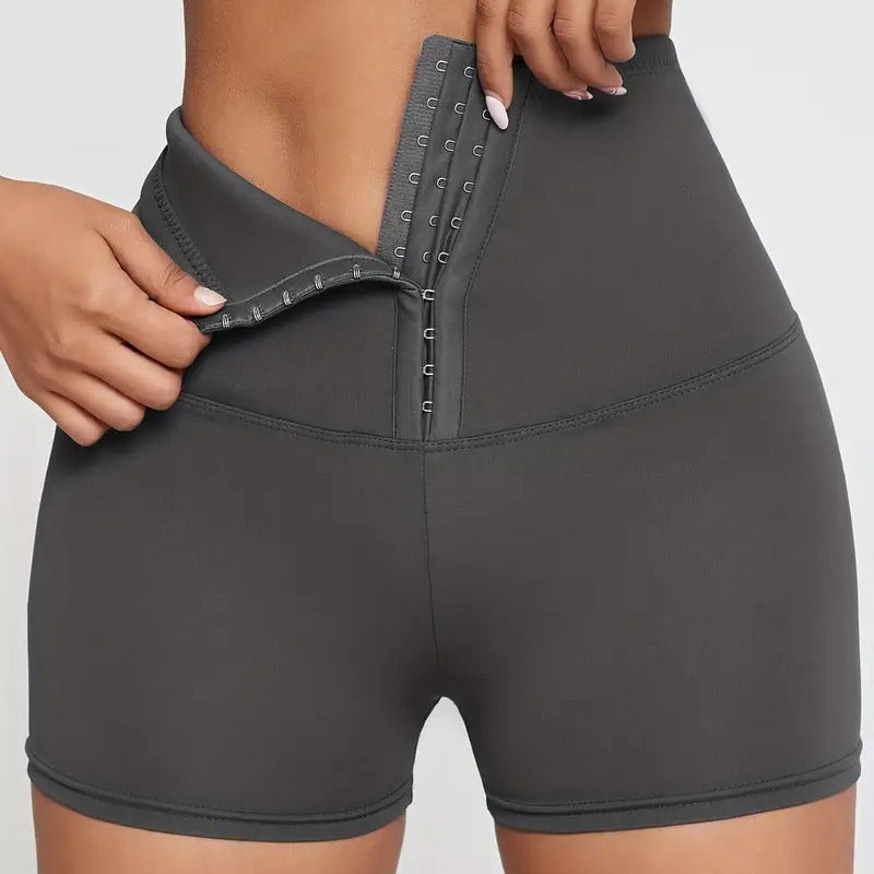 High-Waisted Fitness Leggings for Women with Zipper Closure