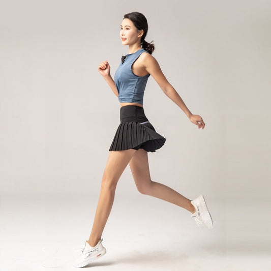 Short deportivo tipo falda para mujer