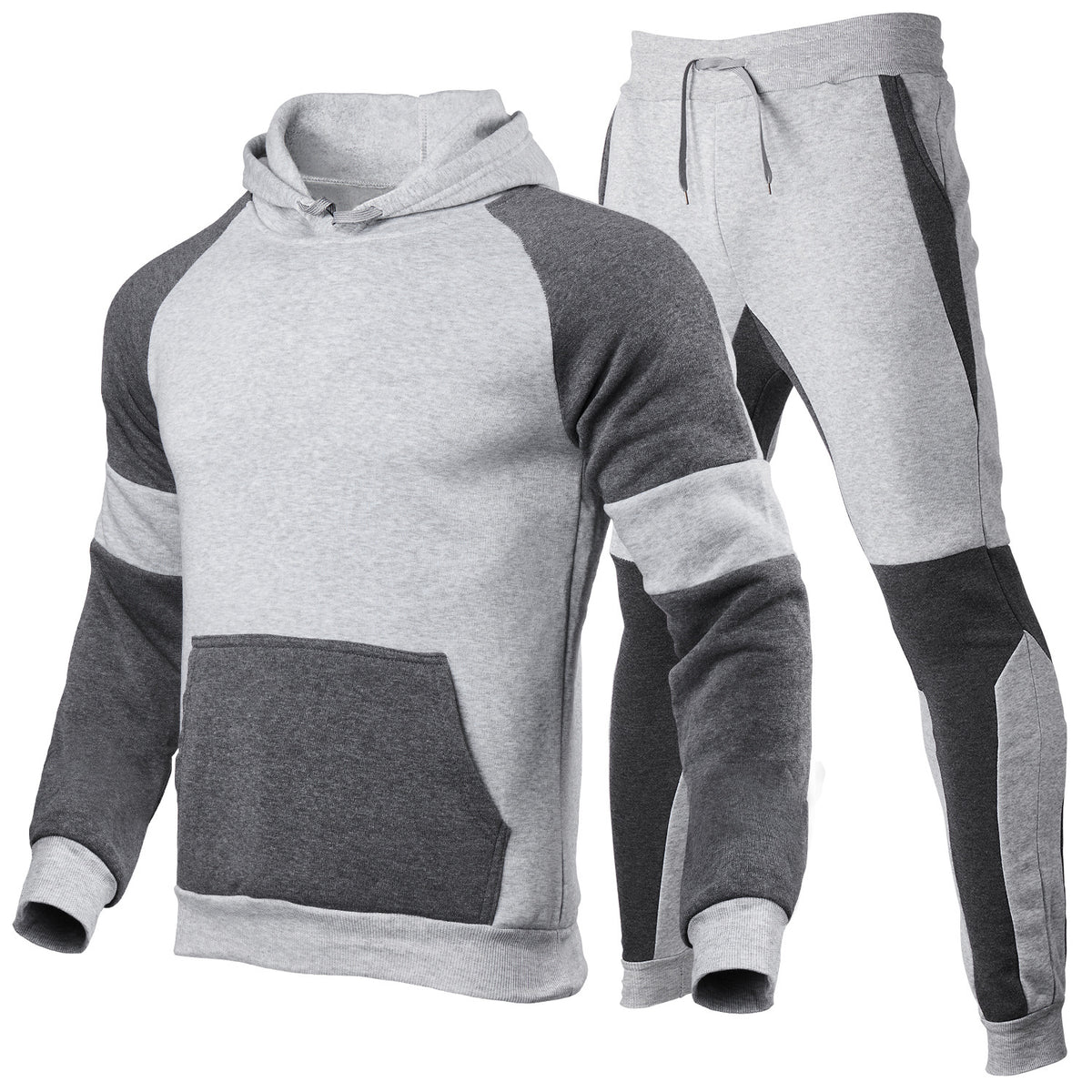 Conjunto Deportivo Bicolor para Hombre – Chándal de Dos Piezas