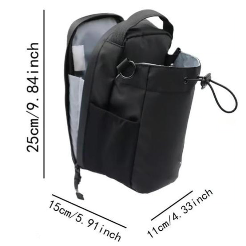 Bolsa magnética para botella y accesorios de gimnasio