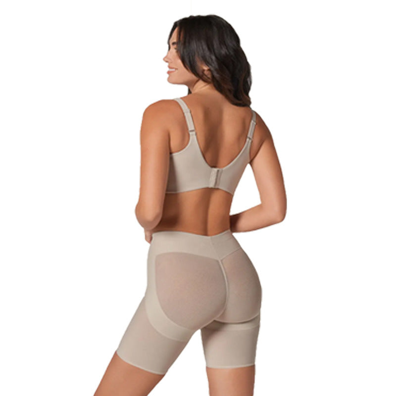 Pantalón corto moldeador de microcompresión con malla para entrenamiento