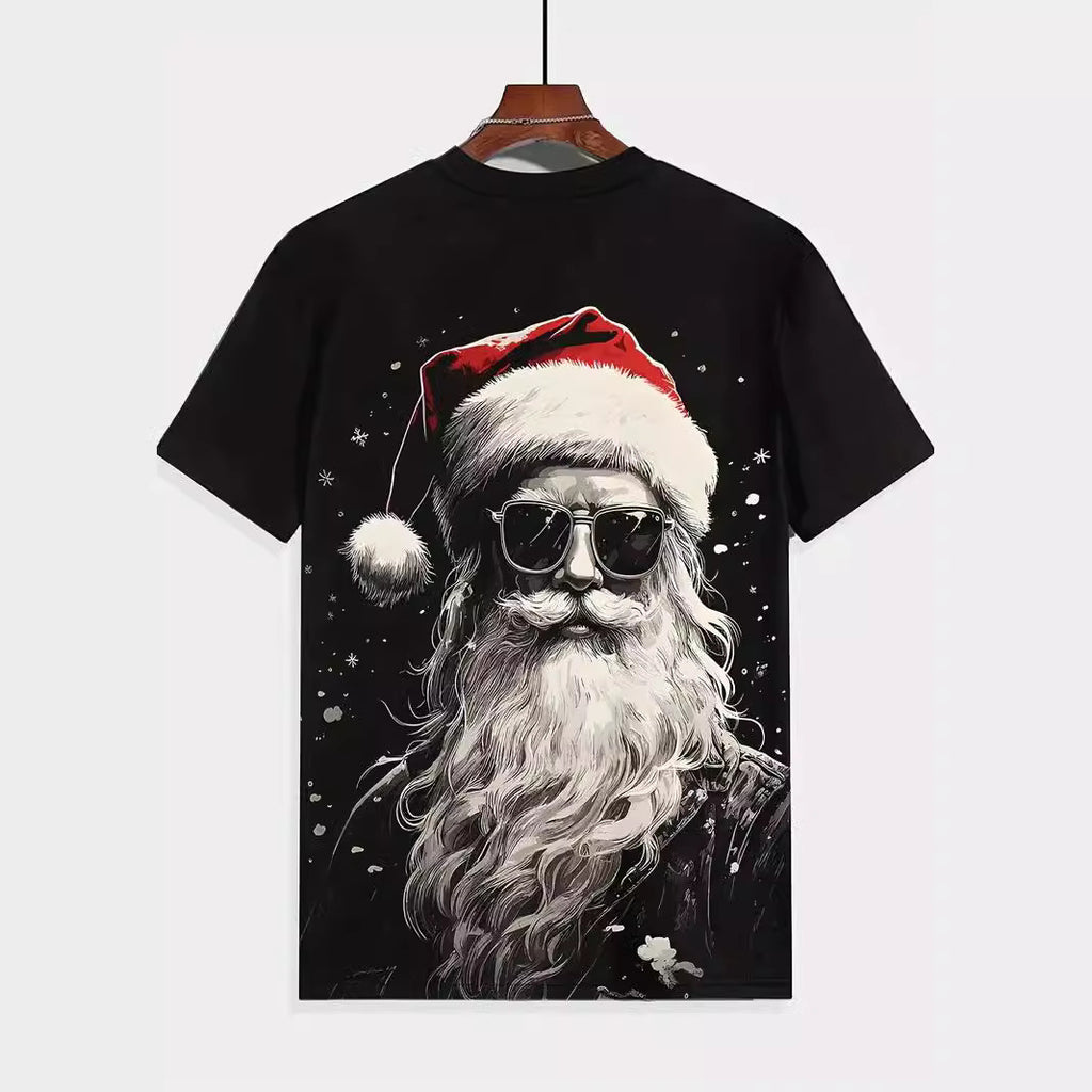 3D Men's Digital Printed Short Sleeve Sport