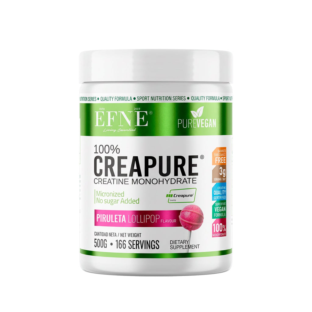 Creatina Creapure® EFNE – Sabor Lollipop y Pureza Garantizada 300gr