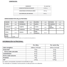 Proteína Vegana EFNE – Plant Based sin azúcares