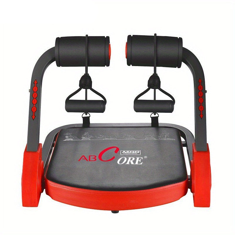 Entrenador Abdominal 6 en 1 para Gym y Casa – 21 Funciones, Hierro, Compacto