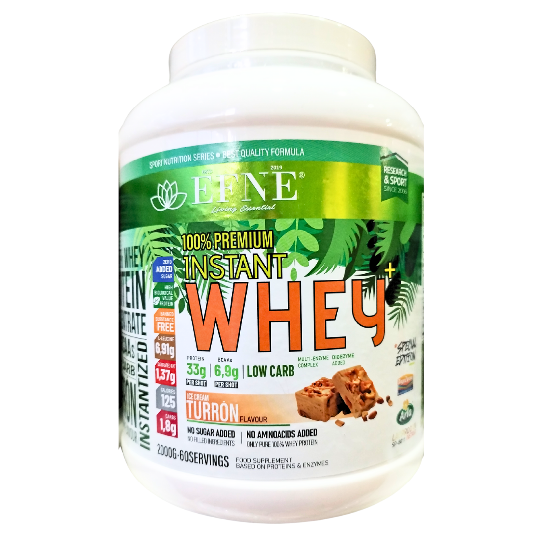 WHEY 100% EFNE Sabor Ice Cream Turrón (Edición Especial)