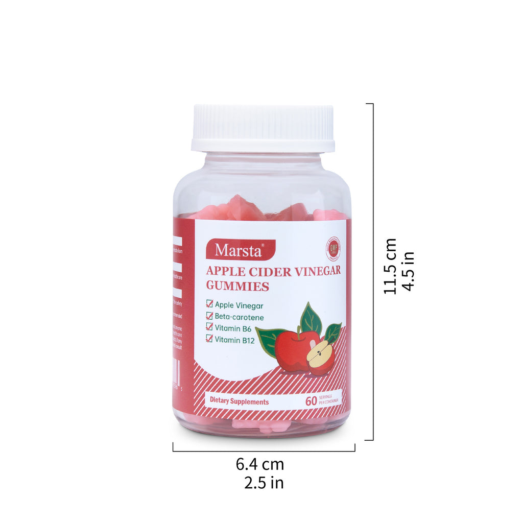 Gominolas de vinagre de manzana con vitaminas