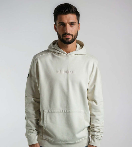 Sudadera con capucha North blanco roto