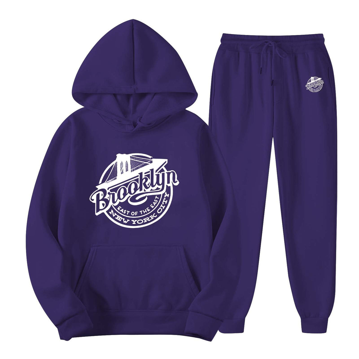 Conjunto de chándal con capucha para hombre