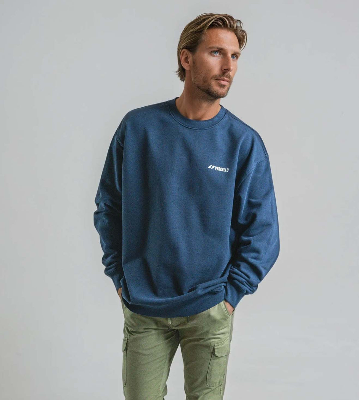 Sudadera Basecamp azul marino