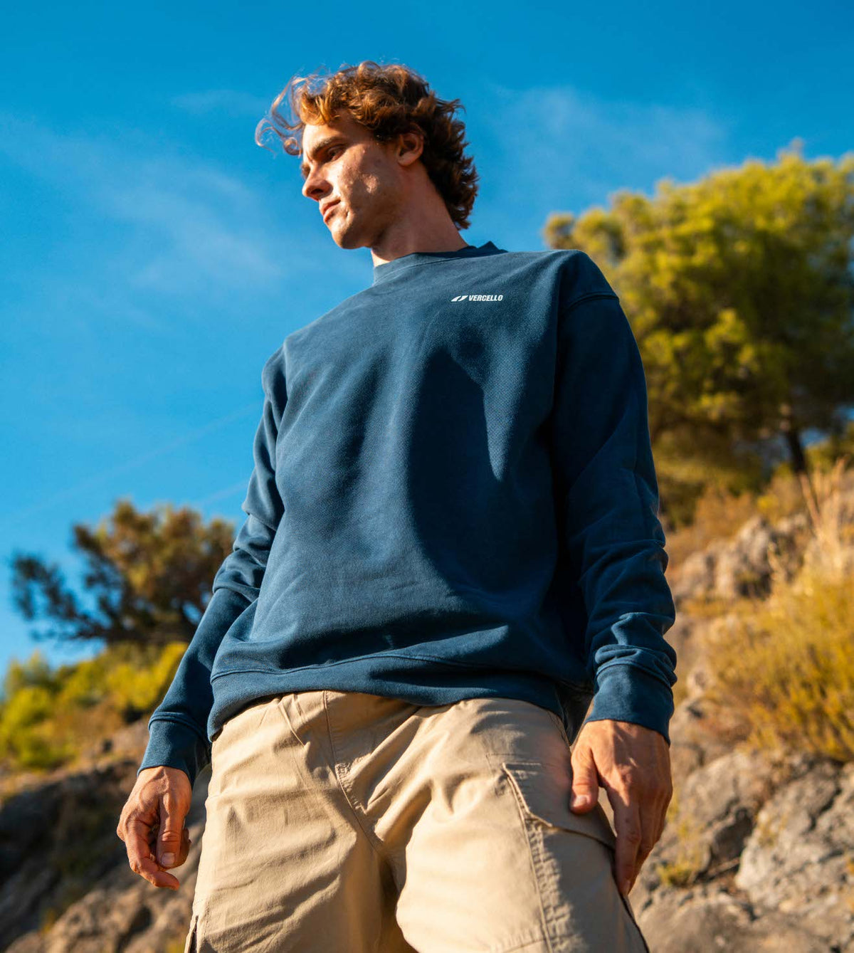 Sudadera Basecamp azul marino