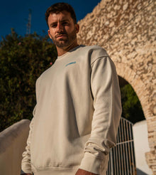 Sudadera Basecamp Blanco Roto