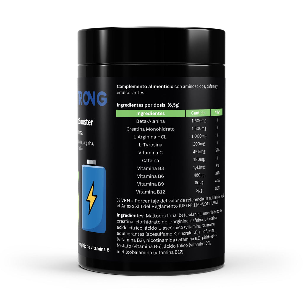 Pre-Entreno Booster Manzana | 520 g