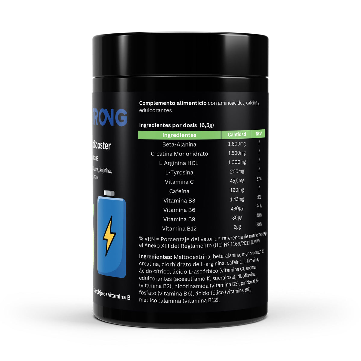 Pre-Entreno Booster Manzana | 520 g