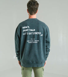 Sudadera Iron Gris Ceniza