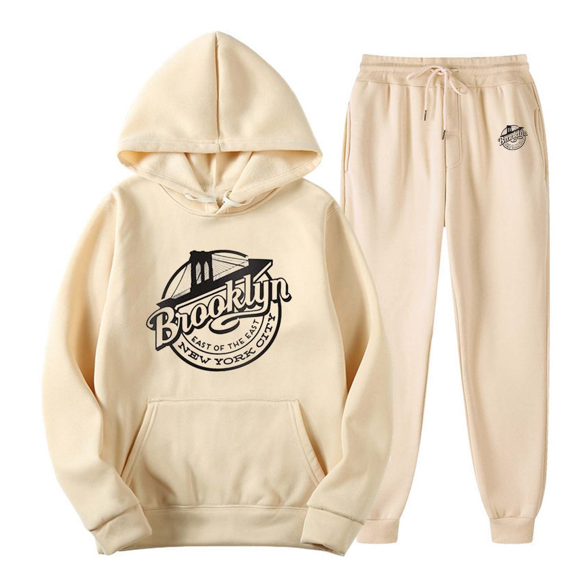Conjunto de chándal con capucha para hombre