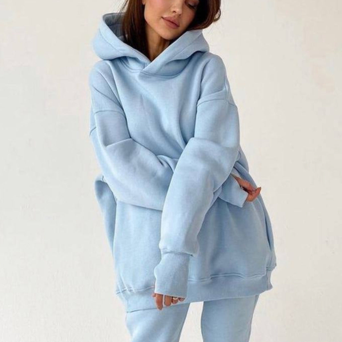 Conjunto casual deportivo de dos piezas para mujer