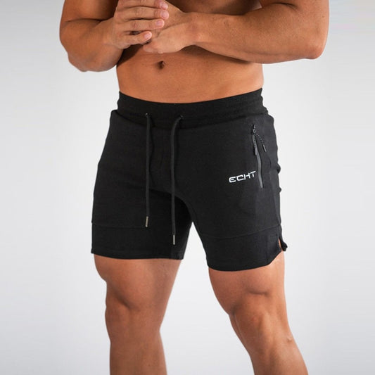 Pantalones cortos de running de malla para hombre, shorts de gimnasio de marca, nuevos, sólidos, transpirables, con cintura elástica, de secado rápido, para deporte.