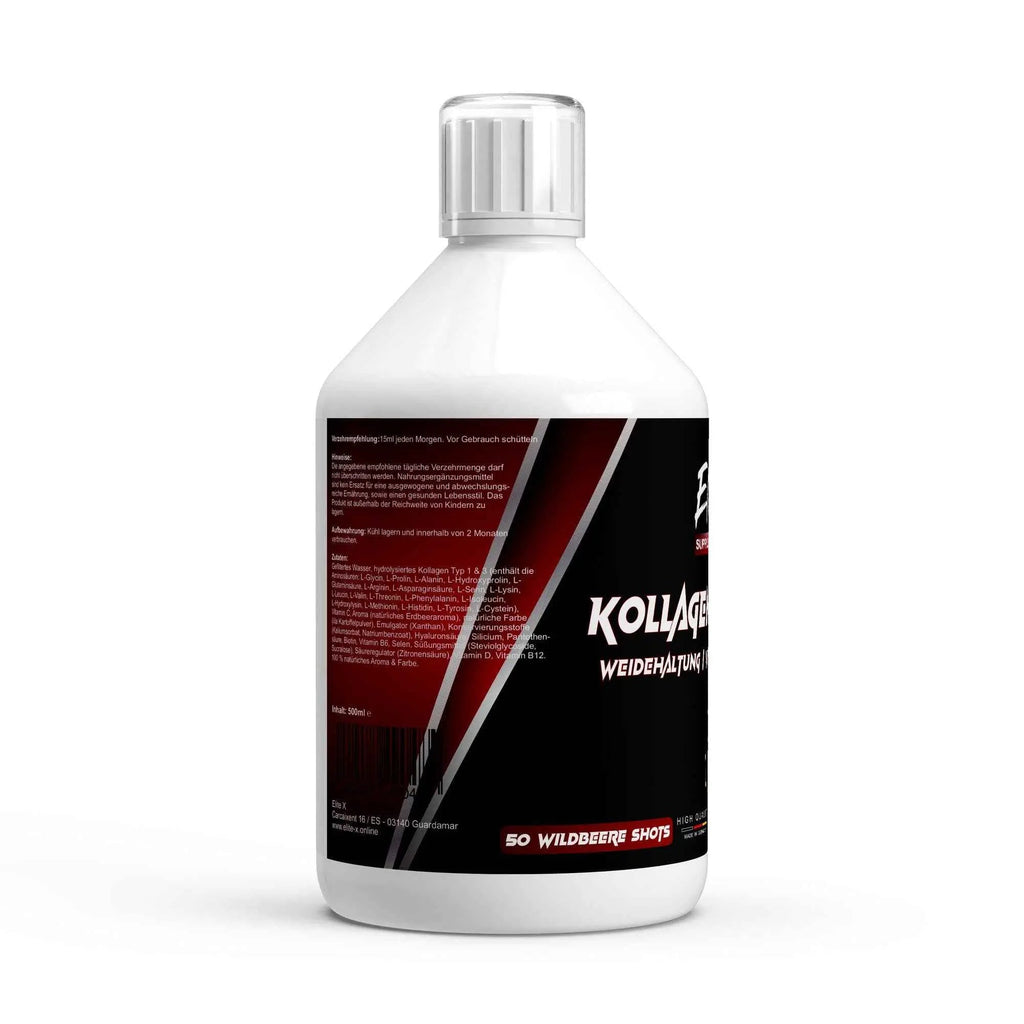 Kollagen Vital Shots Wild Berry - 500 ml
