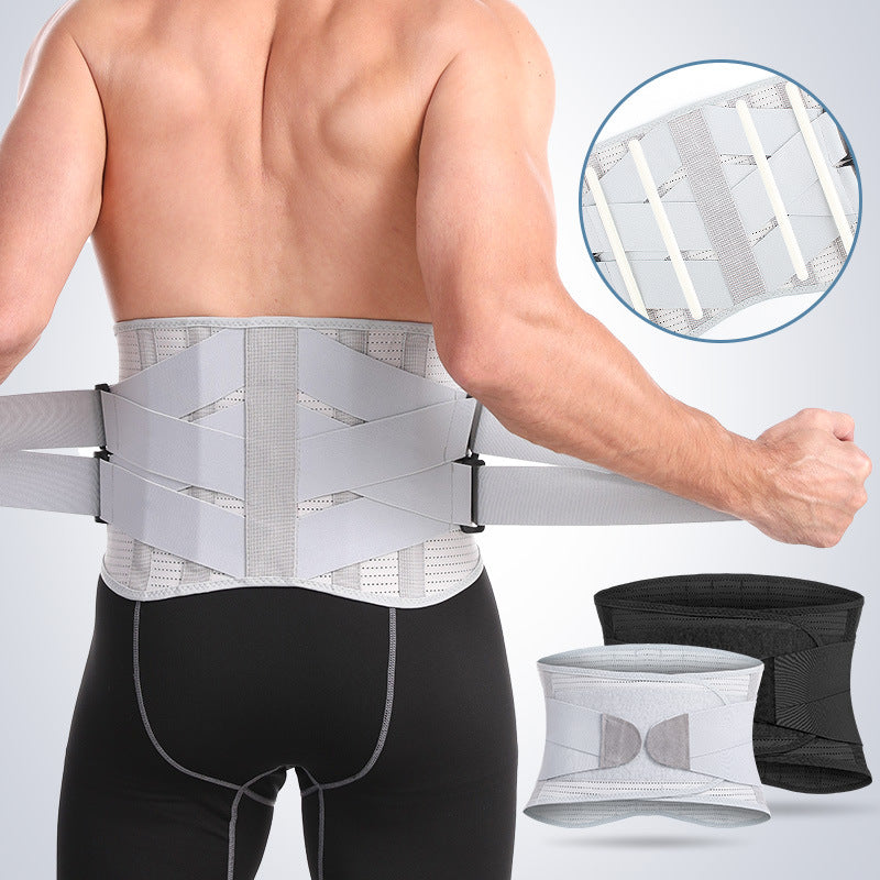 Faja lumbar transpirable de soporte para hombre y mujer