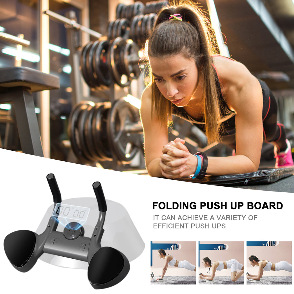 Tabla de entrenamiento multifuncional para flexiones y planchas