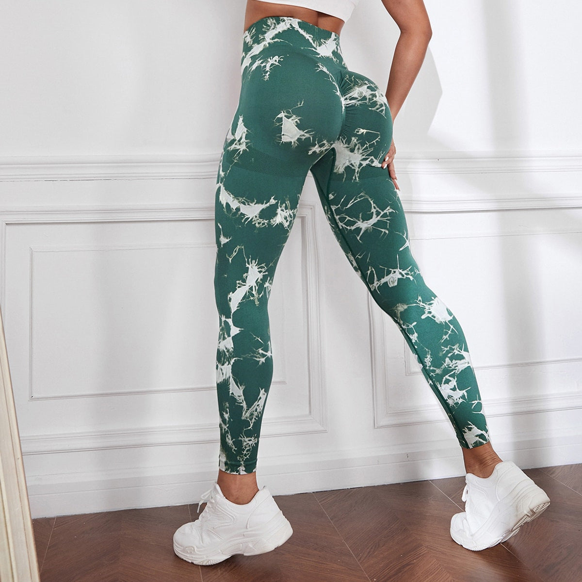 Pantalones de fitness de cintura alta para adelgazar el abdomen