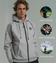 Softshell Hybrid Performance Gris Hielo