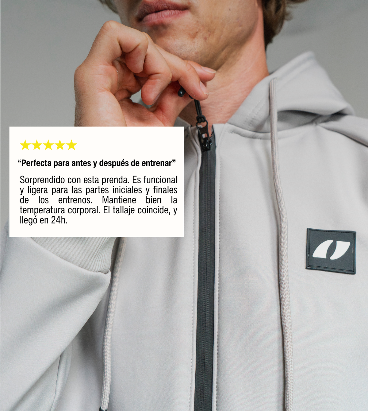 Softshell Hybrid Performance Gris Hielo