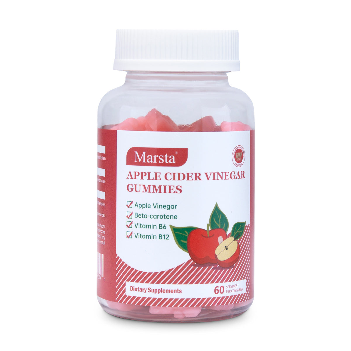 Gominolas de vinagre de manzana con vitaminas