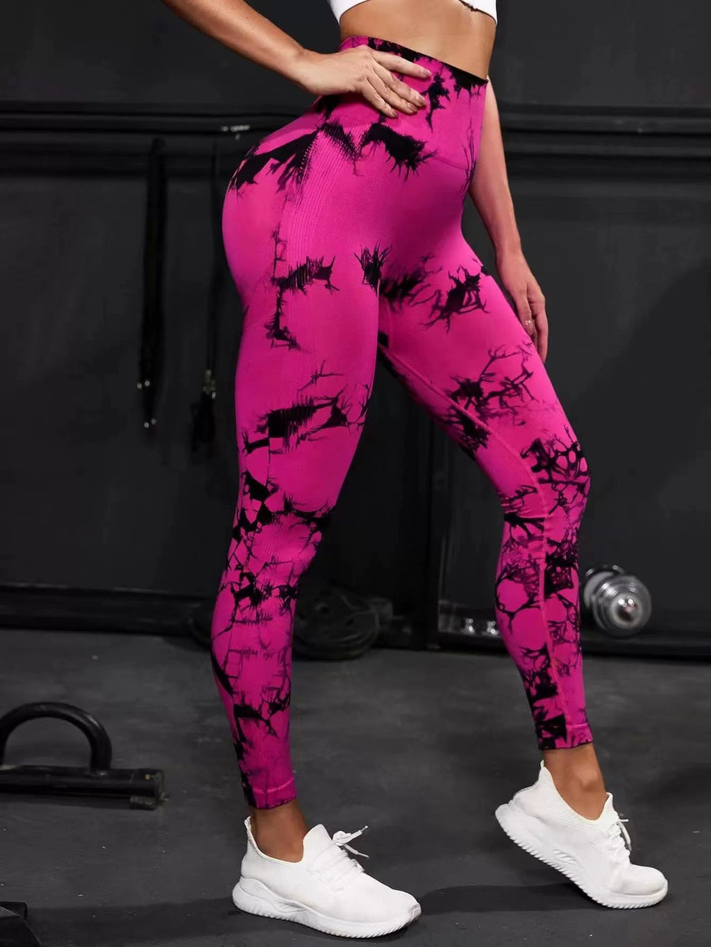Pantalones de fitness de cintura alta para adelgazar el abdomen
