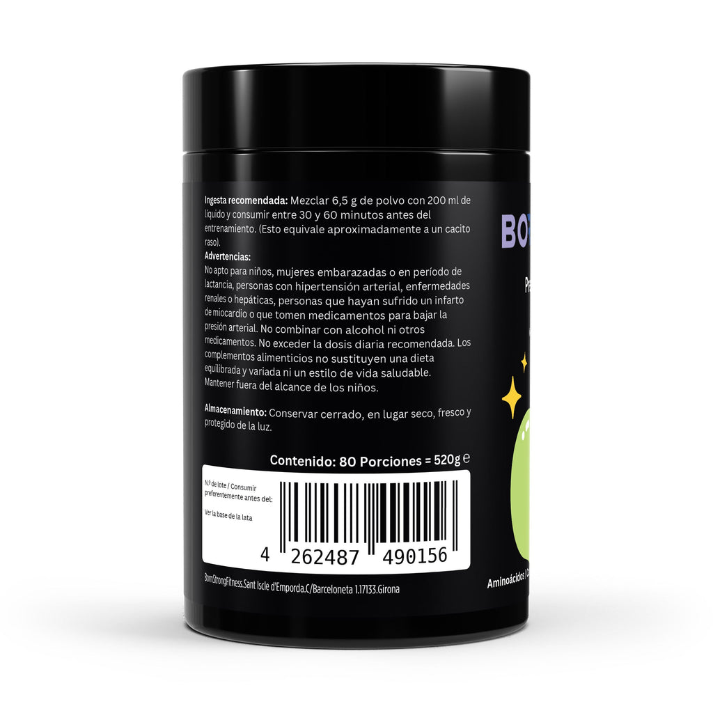 Pre-Entreno Booster Manzana | 520 g