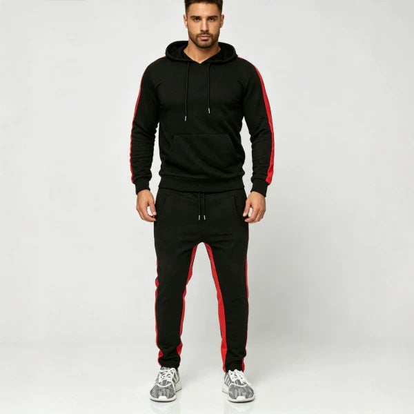 Conjunto deportivo unisex con sudadera con capucha y pantalón