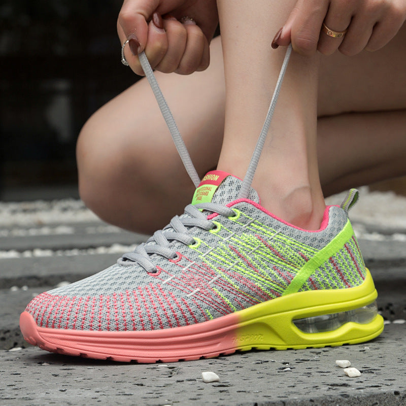 Zapatillas de mujer Zapatillas deportivas Zapatillas de aprendizaje Zapatillas con cámara de aire Zapatillas de correr para mujer