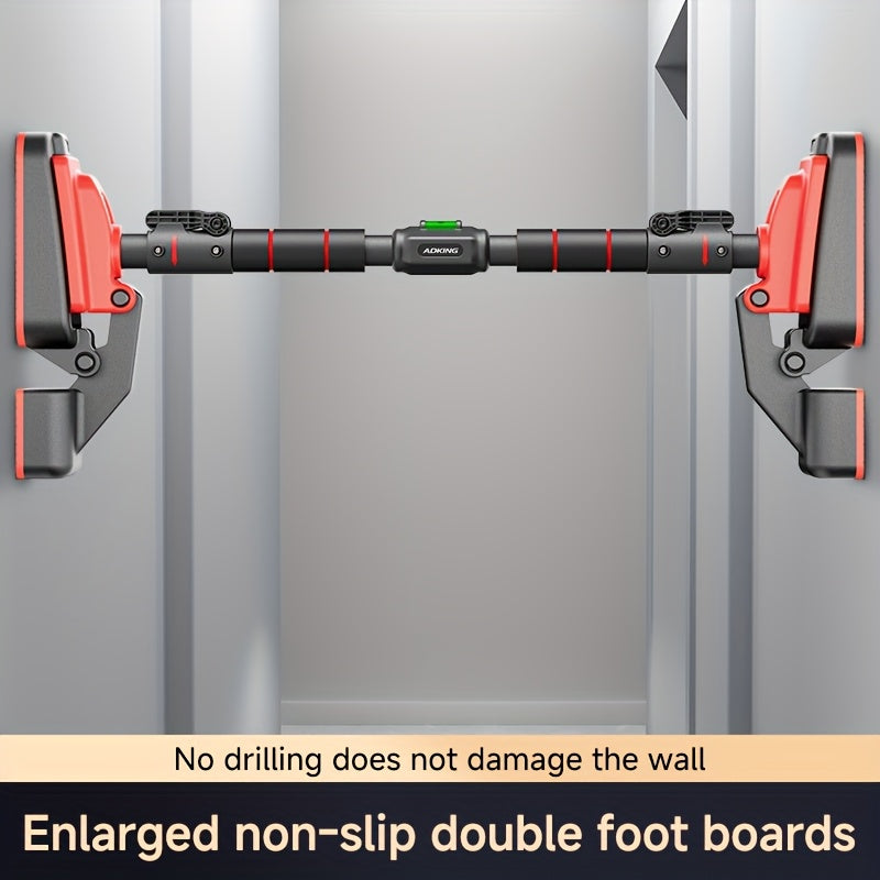Barra de dominadas para marco de puerta – Ajustable de 78 a 105 cm