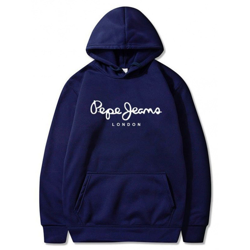 Sudadera deportiva de moda con estampado de letras para hombre