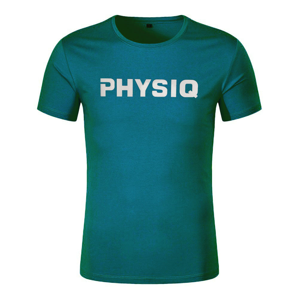 Camiseta de entrenamiento transpirable para hombre, deportiva, casual, para verano y fitness muscular