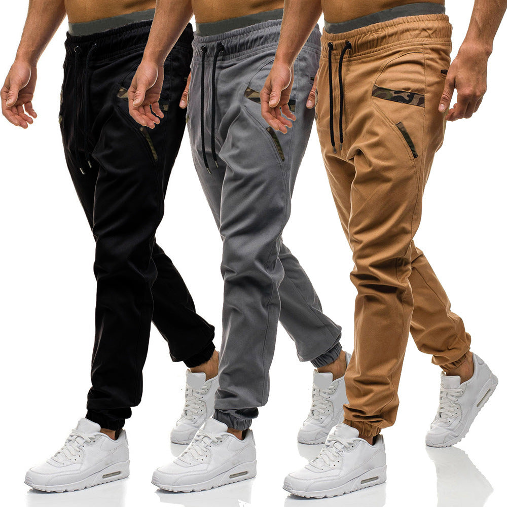 Pantalón jogger largo para hombre, deportivo y de estilo casual