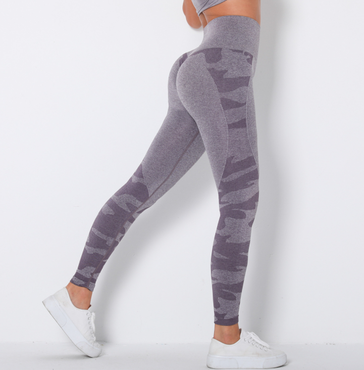 Leggings de yoga de cintura alta para mujer, pantalones deportivos ajustados, mallas de gimnasio push-up para fitness y entrenamiento