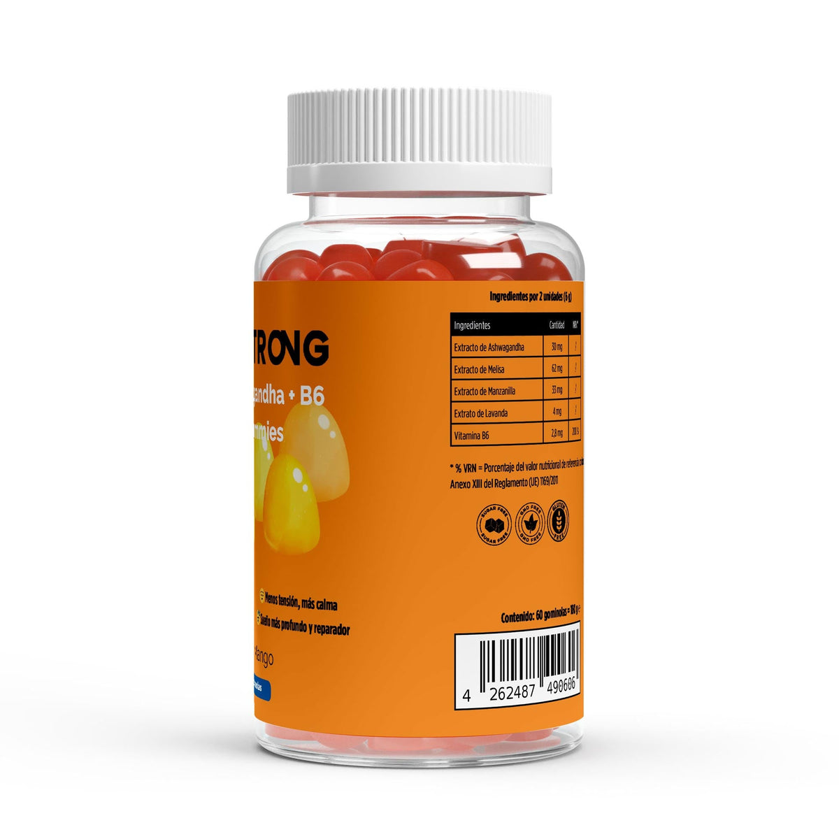 Gominolas de Ashwagandha + Vitamina B6 | 60 unidades