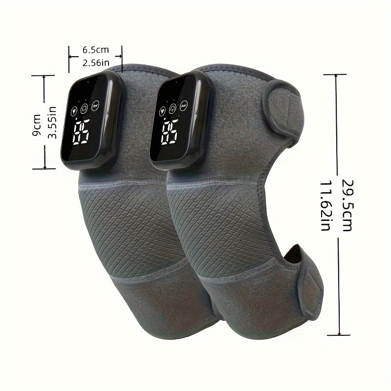 3-In-1 Heated Knee, Elbow, And Shoulder roller – Wireless(Black)-2