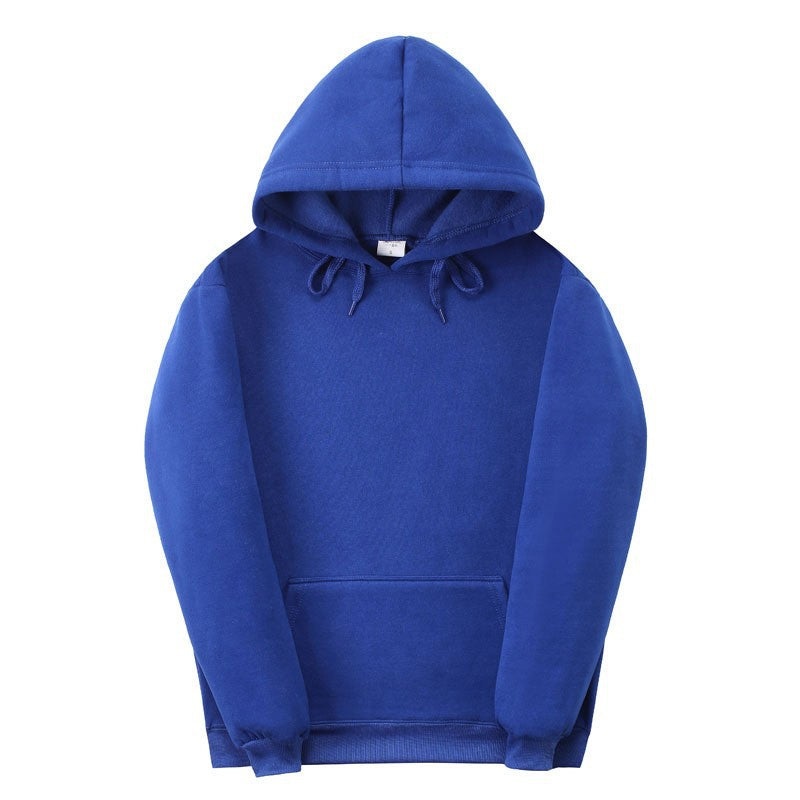 Sudadera deportiva de forro polar con capucha, manga larga y corte holgado