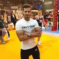 Camiseta de entrenamiento transpirable para hombre, deportiva, casual, para verano y fitness muscular