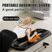 Abdominal Pilates Board Set with Resistance Bands-2