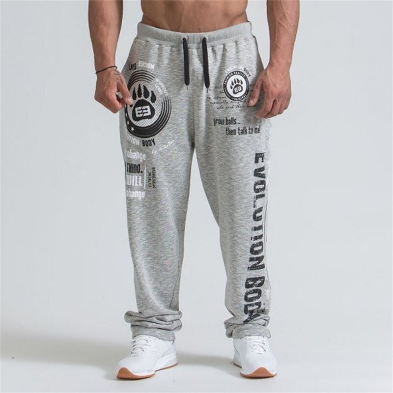 Pantalón jogger deportivo de algodón para hombre