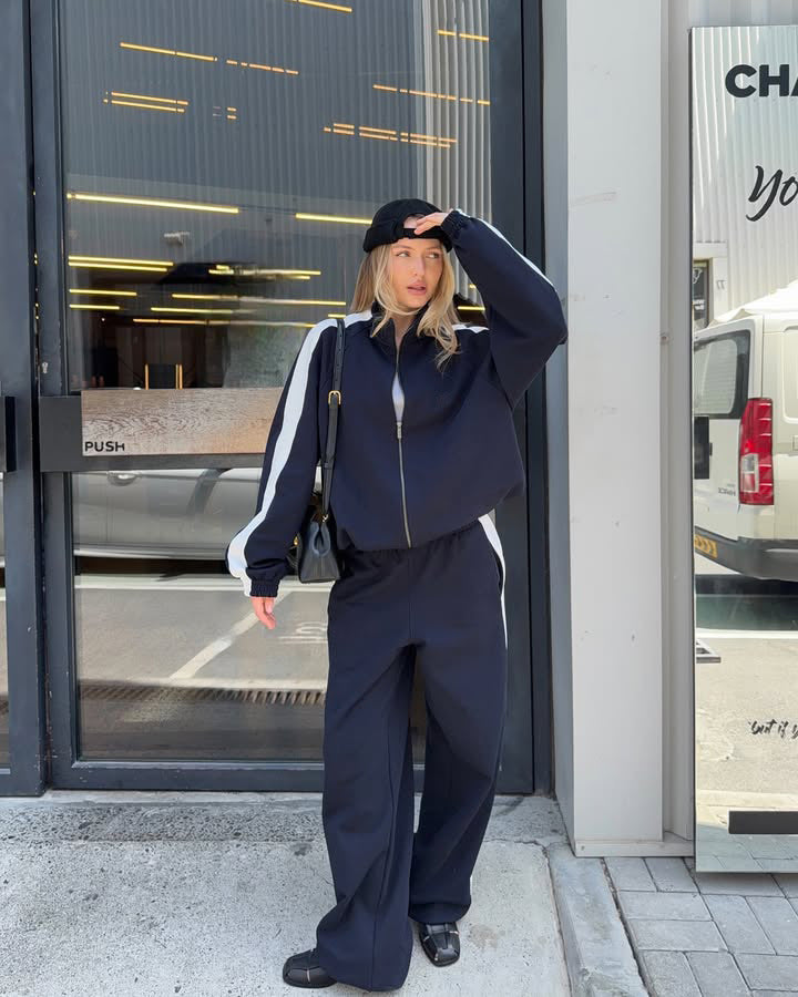Conjunto deportivo de manga larga para mujer