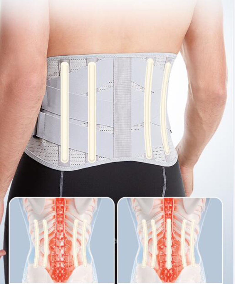 Faja lumbar transpirable de soporte para hombre y mujer