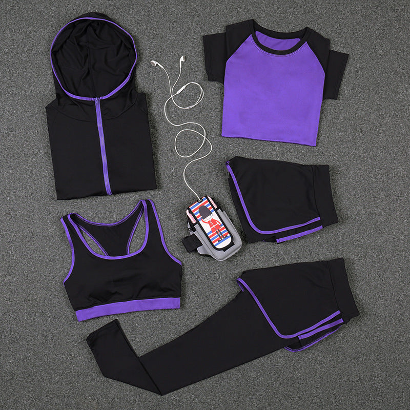 Conjunto de yoga de varias piezas para mujer