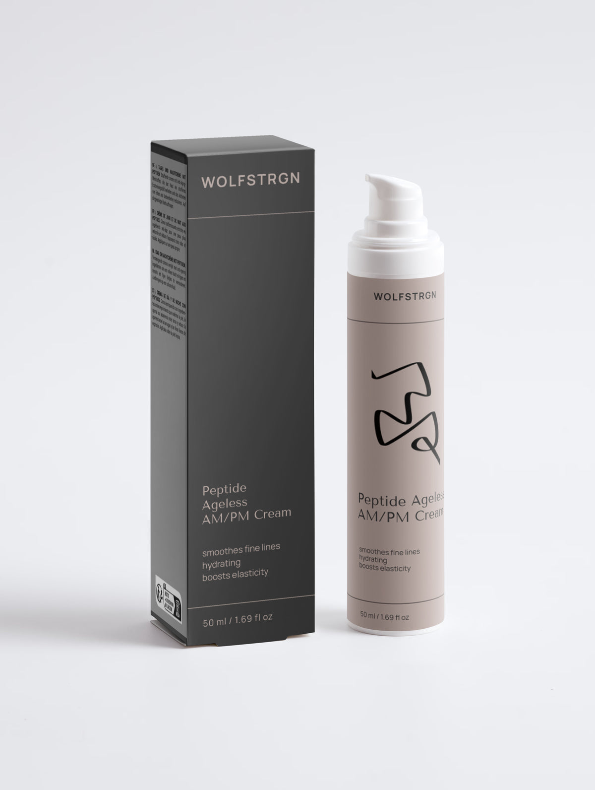 Crema AM/PM Atemporidad con Péptidos WOLFSTRGN